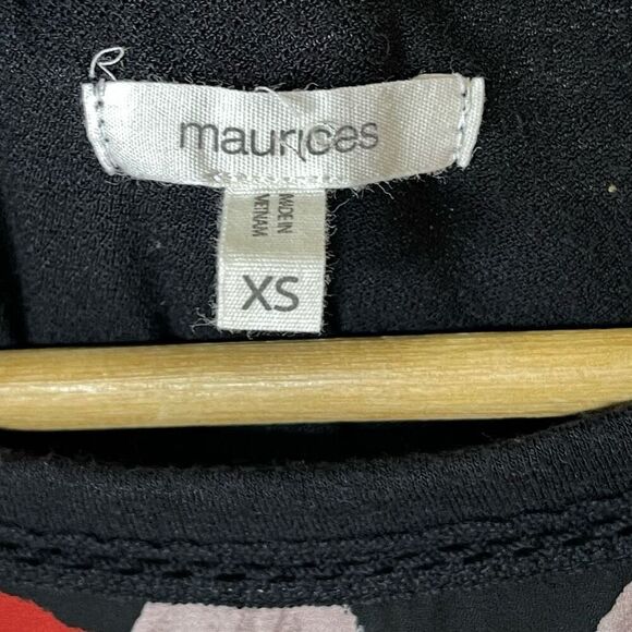 Maurices Floral Lace Cap Sleeve Blouse - XS - Picture 9 of 9